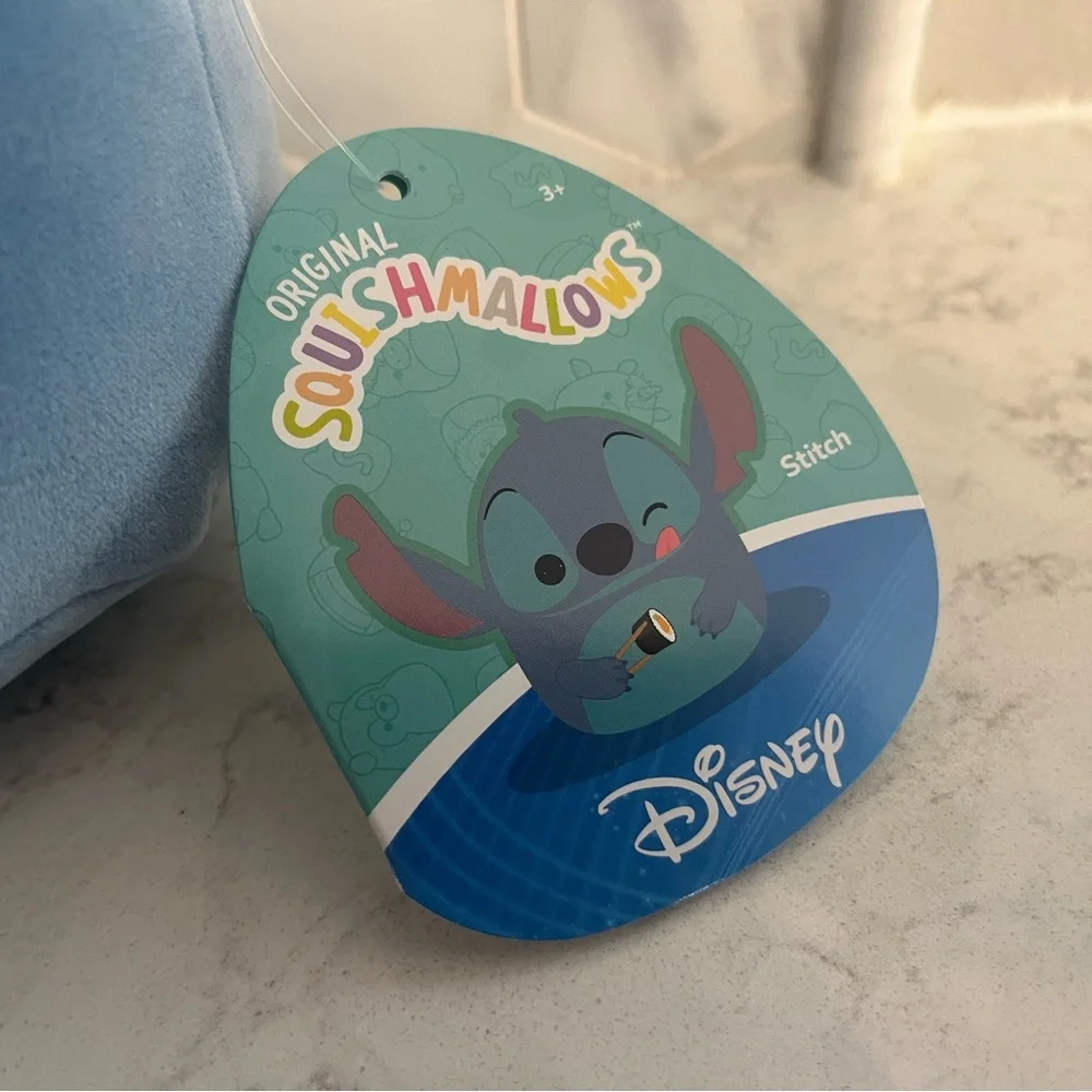 Disney Stitch Eating Sushi Squishmallow 8” Plush Toy - Picture 3 of 4
